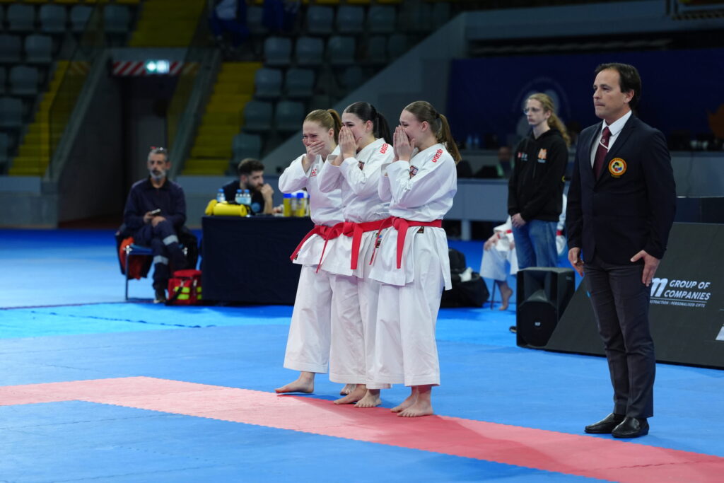 ME mládeže 2026 - finále kata tým autor - české karate